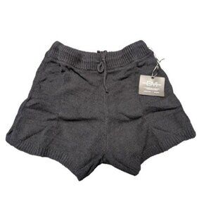 DYI Women's Sweater Felt Bottom Short Black Size Large